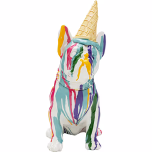 Figurka dekoracyjna GELATO DOG 35 - multikolor