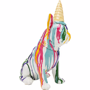 Figurka dekoracyjna GELATO DOG 35 - multikolor