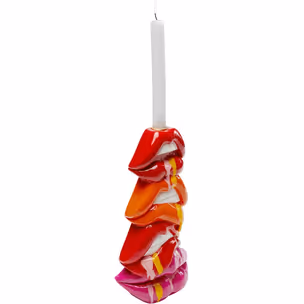 Świecznik LIPS 30 cm - wielokolorowy