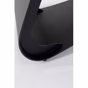 Stół rozkładany BELLAGIO BUBBLE 180-260x98 - czarny