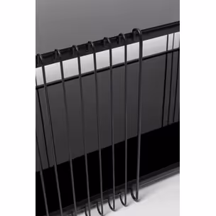 Stolik kawowy WIRE DOUBLE 120x60 - czarny