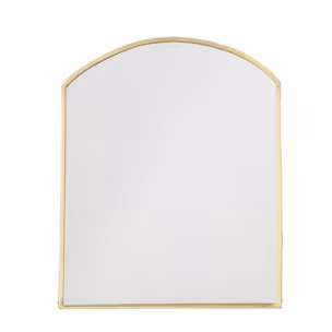 Lusterko stołowe INGE 25x22 - mosiężny