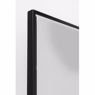 Lustro stojące z marmurową podstawą HULDA BLACK - czarny
