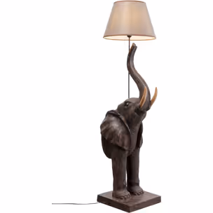 Lampa podłogowa ANIMAL ELEPHANT 154 - beżowy/brązowy