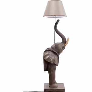 Lampa podłogowa ANIMAL ELEPHANT 154 - beżowy/brązowy
