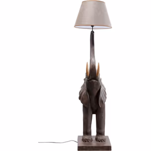Lampa podłogowa ANIMAL ELEPHANT 154 - beżowy/brązowy