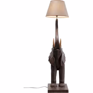 Lampa podłogowa ANIMAL ELEPHANT 154 - beżowy/brązowy