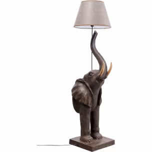 Lampa podłogowa ANIMAL ELEPHANT 154 - beżowy/brązowy