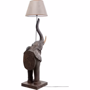 Lampa podłogowa ANIMAL ELEPHANT 154 - beżowy/brązowy