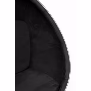 Fotel obrotowy EYE BALL - czarny/gun metal