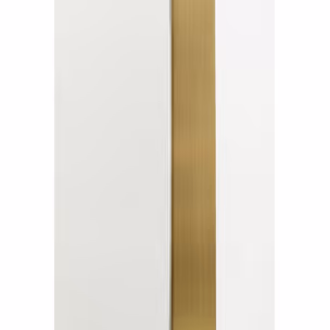 Lustro wiszące AREZZO TRAPEZ 45/65x160 - złoty