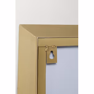 Lustro wiszące AREZZO TRAPEZ 45/65x160 - złoty