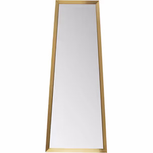 Lustro wiszące AREZZO TRAPEZ 45/65x160 - złoty