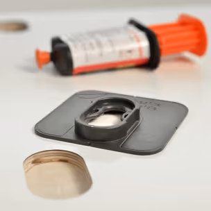 BUTTON-FIX łącznik meblowy klejony do paneli TYP1 Bonded / komplet z guzikiem