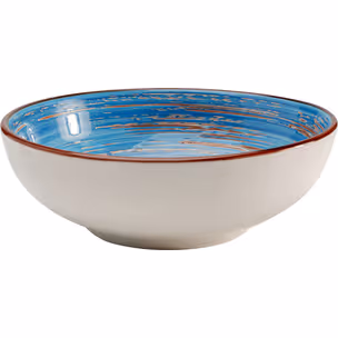 Miska kamionkowa SWIRL 18 - niebieski