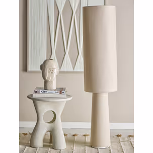 Lampa podłogowa EMMIE - beżowy