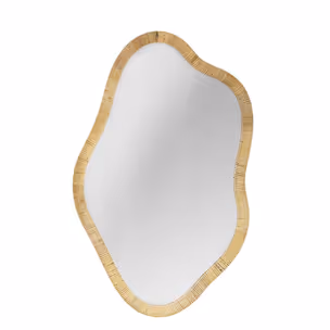 Lustro wiszące ASHLIE 50x80 - naturalny