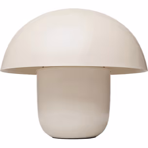 Lampa stołowa stalowa MUSHROOM MATT 50 cm - beżowy