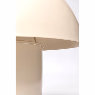 Lampa stołowa stalowa MUSHROOM MATT 50 cm - beżowy