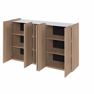Komoda 5-drzwiowa EASY EA-01 - dąb scandi