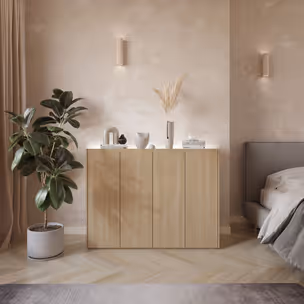 Komoda 4-drzwiowa EASY EA-02 - dąb scandi