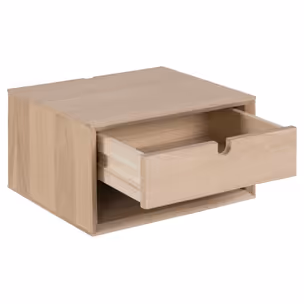 Szafka nocna wisząca CENTURY 21 cm - dąb bielony