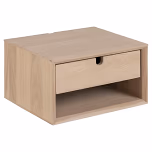 Szafka nocna wisząca CENTURY 21 cm - dąb bielony
