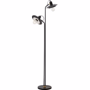 Lampa podłogowa SPEAKER DUO 149 - czarny