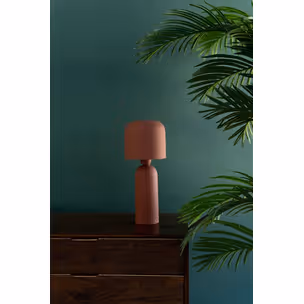 Lampa stołowa MAYA 39 - terakota