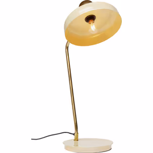 Lampa stołowa DEMI - jasnozielony/złoty