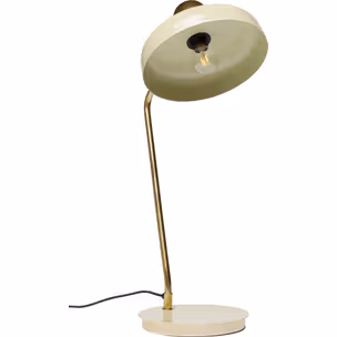 Lampa stołowa DEMI - jasnozielony/złoty