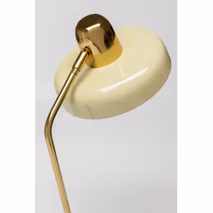 Lampa stołowa DEMI - jasnozielony/złoty