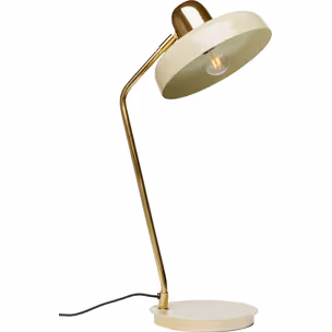 Lampa stołowa DEMI - jasnozielony/złoty