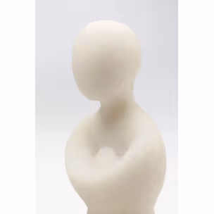Figurka dekoracyjna SOFT WOMAN - beżowy