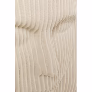 Dekoracja ścienna 3D SOFT FACE 60x60 - beżowy