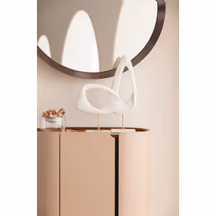 Figurka dekoracyjna SOFT SHAPE 18x52.5 - beżowy