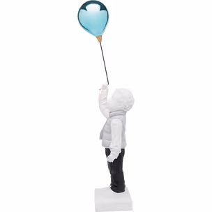 Figurka dekoracyjna BALLOON BOY 96 - niebieski
