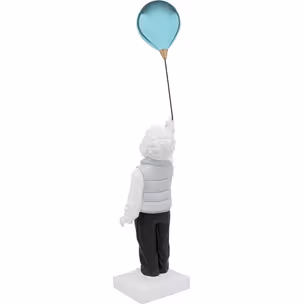 Figurka dekoracyjna BALLOON BOY 96 - niebieski
