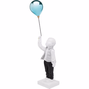 Figurka dekoracyjna BALLOON BOY 96 - niebieski
