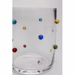 Szklanka PARTY DOTS - multikolor