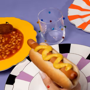 Szklanka PARTY DOTS - multikolor