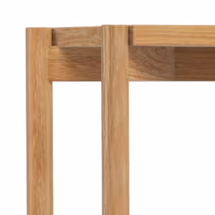 Regał drewniany BRAIDWOOD 160 cm - dąb
