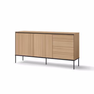 Komoda VISSO VI-04 167 cm - dąb linearny