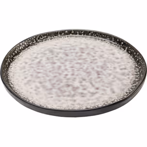 Talerz deserowy z kamionki SOHO 21 cm - szary
