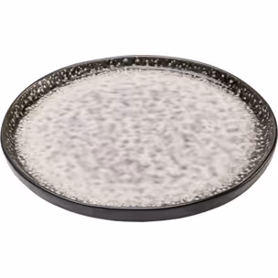 Talerz deserowy z kamionki SOHO 21 cm - szary