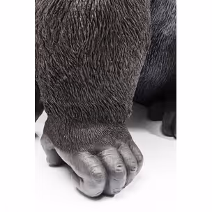 Dekoracja stojąca XXL GORILLA - czarny