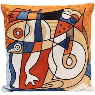 Poduszka dekoracyjna SHAPES 50x50 cm - wielokolorowy