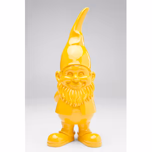 Figurka dekoracyjna GNOME COLORE 45 cm - żółty
