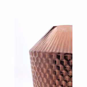 Wazon szklany JETSET 38 cm - różowy