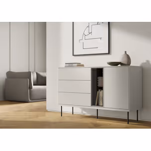 Komoda z oświetleniem EPIRO EP-03 134 cm - kaszmir